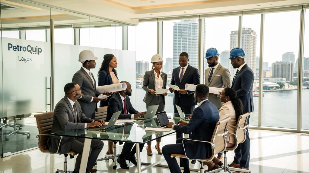 PetroQuip Nigerian corporate team Lagos office